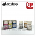 AP 韓國 壓克力顏料 37ml (珍珠色) 一盒6入裝